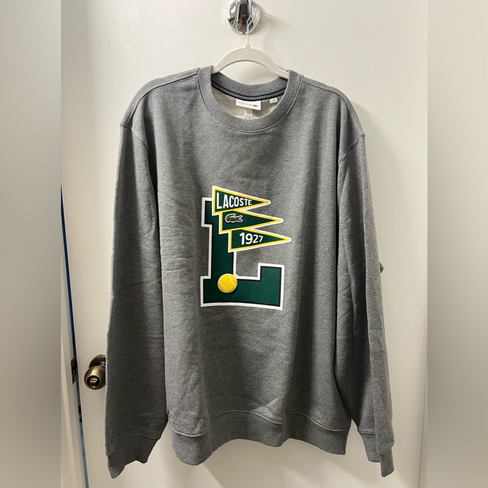 Lacoste 3x sweater. Brand new